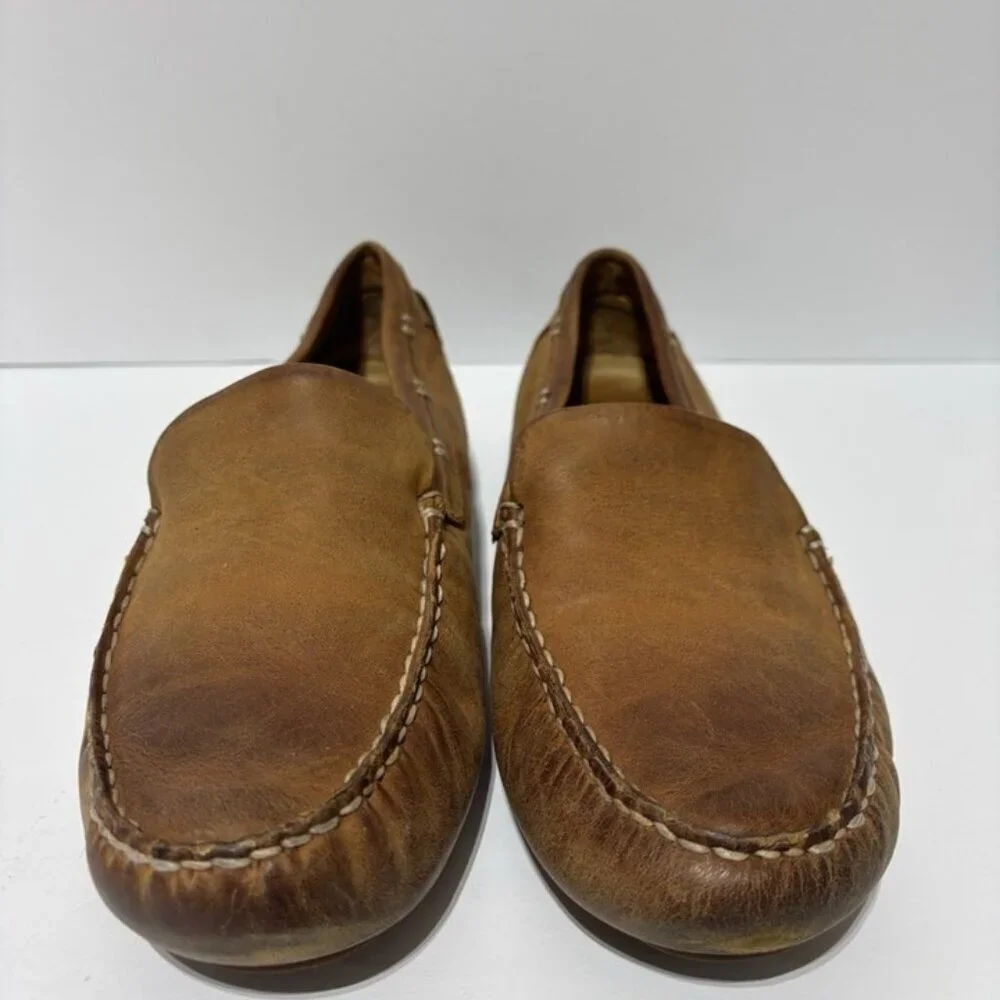 Sperry Men’s Gold Cup Harpswell Driver Loafers Brown, Size 9 M